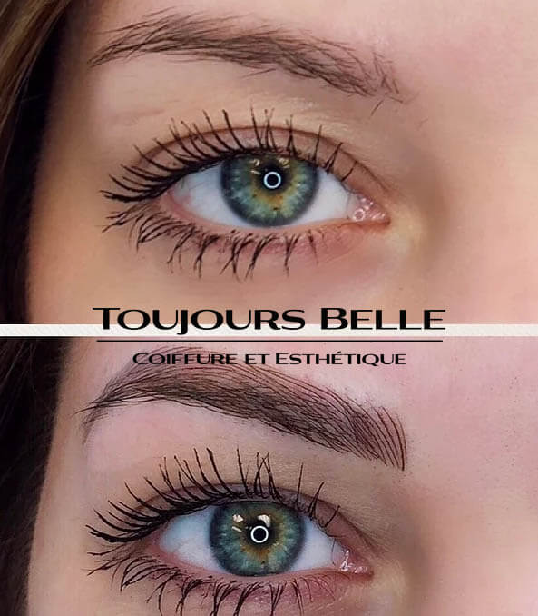 Before and after Ombre-eyebrows-salon-ToujoursBelle