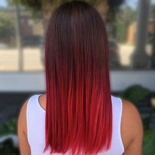 RED OMBRÉ